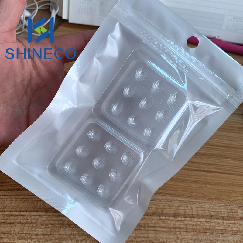 Transparent PET Glue Gasket Flower shape Glue Pad For Eyelash Extension False Eyelashes Glue Holder Adhesive Pallet Tools