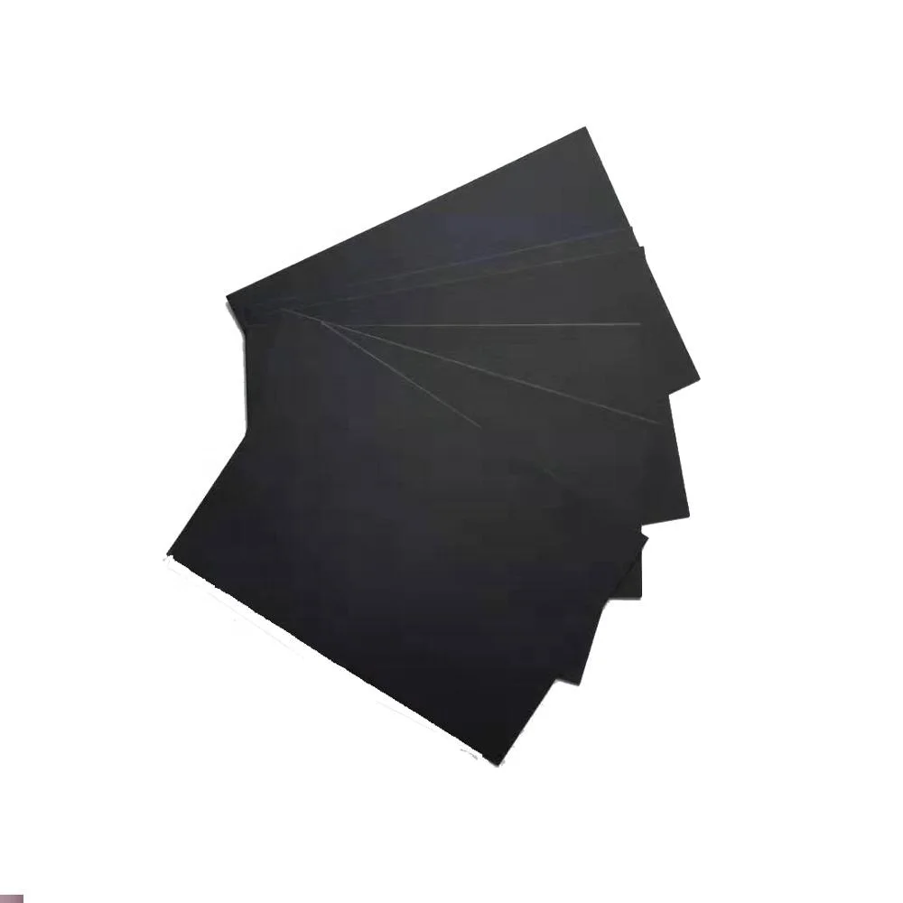 A4 black colour card paper