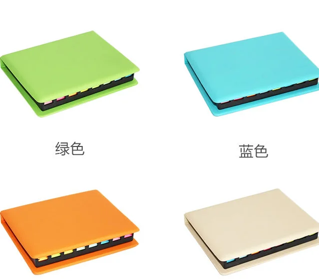 
PU soft color creative note paper notepad note box 
