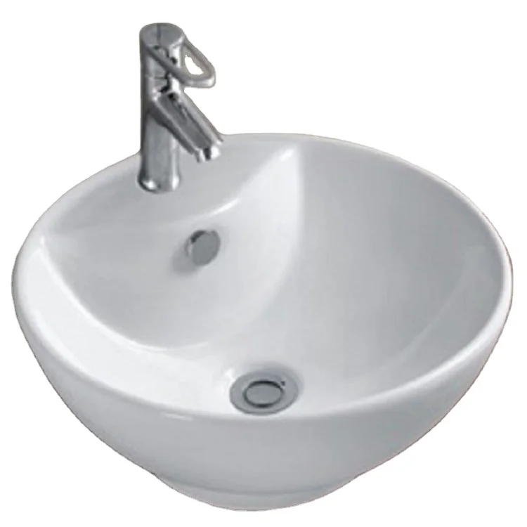 Chaozhou Bathroom Restaurant Washbasin Countertop Bathroom Unique Design Ceramic Art Basin