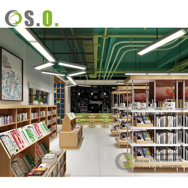 Modern Library Shop Interior Design Book Shop Racks Library Stand Library Store