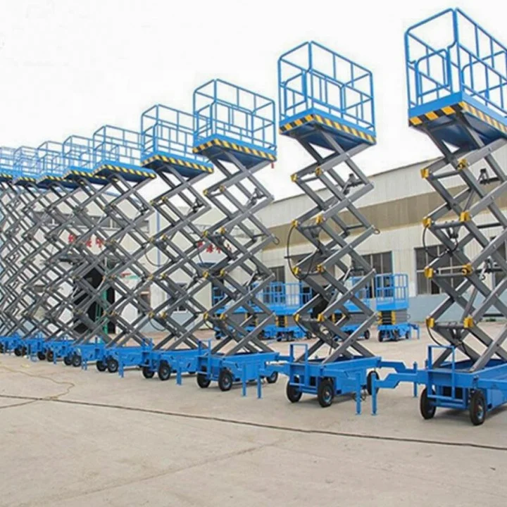 SHANDING Electric-hydraulic Motorcycle Scissor Lifting Platform Price For Working At Heights