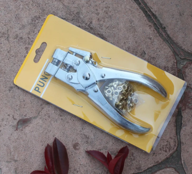 
rivet plier drilling punching pliers shoe eyelet metal button pliers 