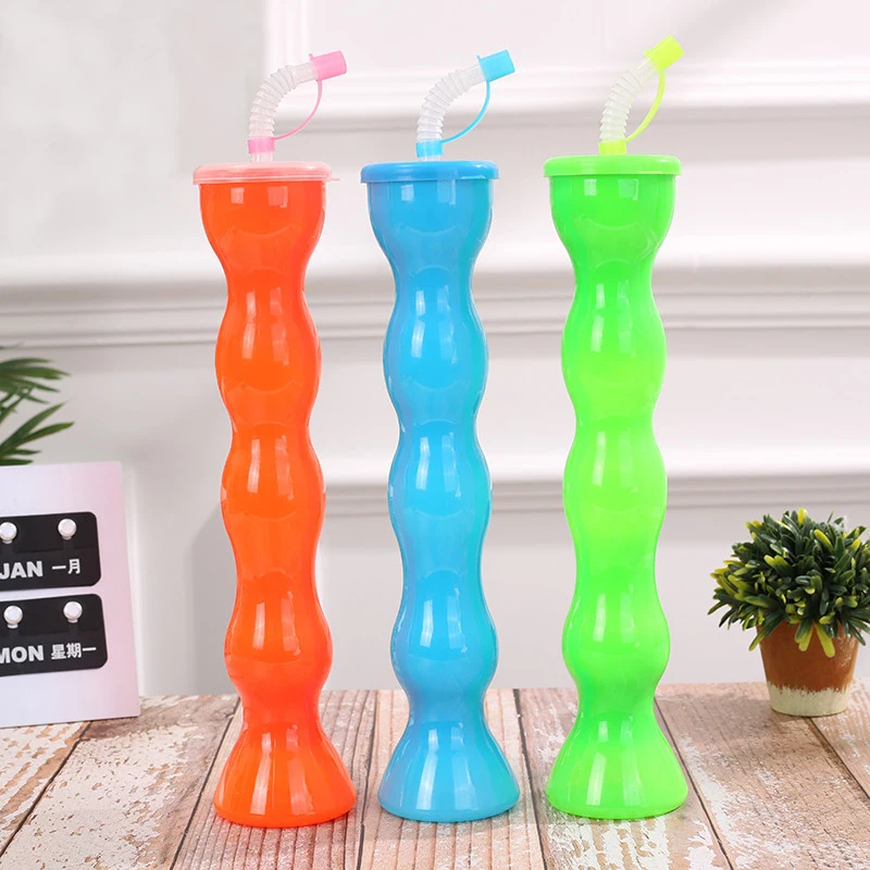 Colorful Plastic Slush Cup Best Selling Long Beer Yard with
