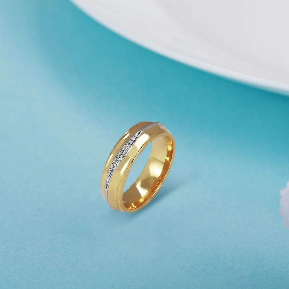 2022 18 каратовое позолоченное кольцо с камнем пары anillo de oro саудовские золотые мужские кольца Мужские обручальное Золотое