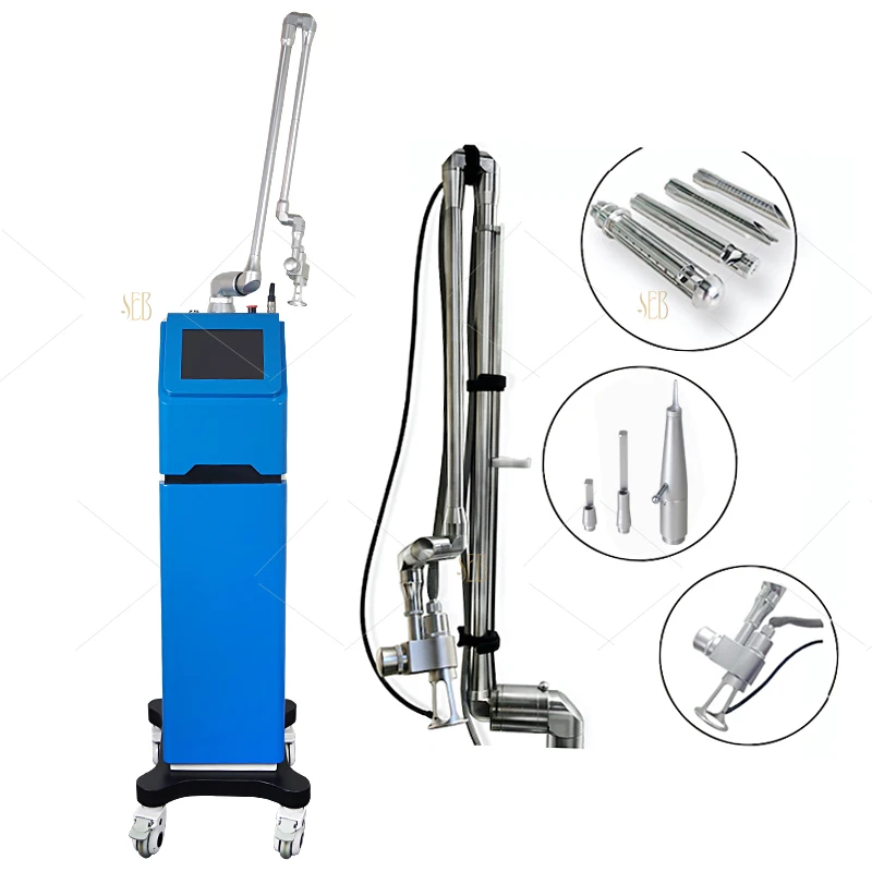 fractional co2 laser vaginal tightening 40W RF tube co2 fractional laser acne scar removal skin resurfacing machine