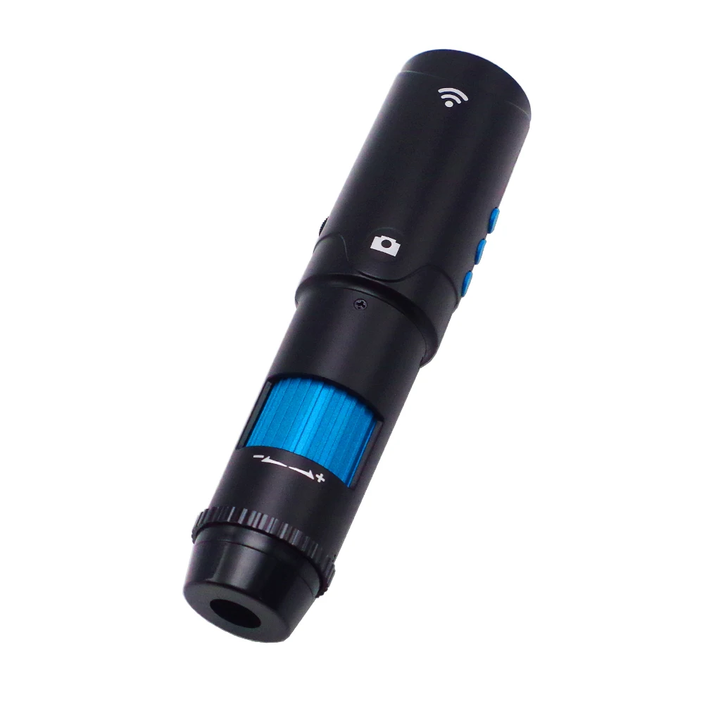 UV Dermatoscope Trichoscope Skin Hair Scalp Detector with Replaceable Nozzles WiFi