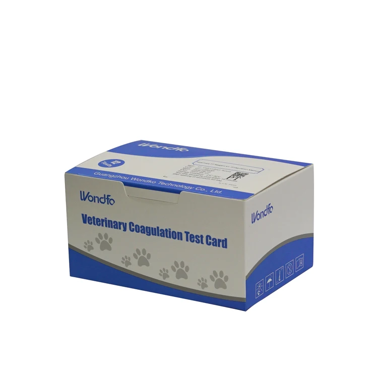 
Wondfo One Step Veterinary pt Feline Venous anticoagulant Test Kit 