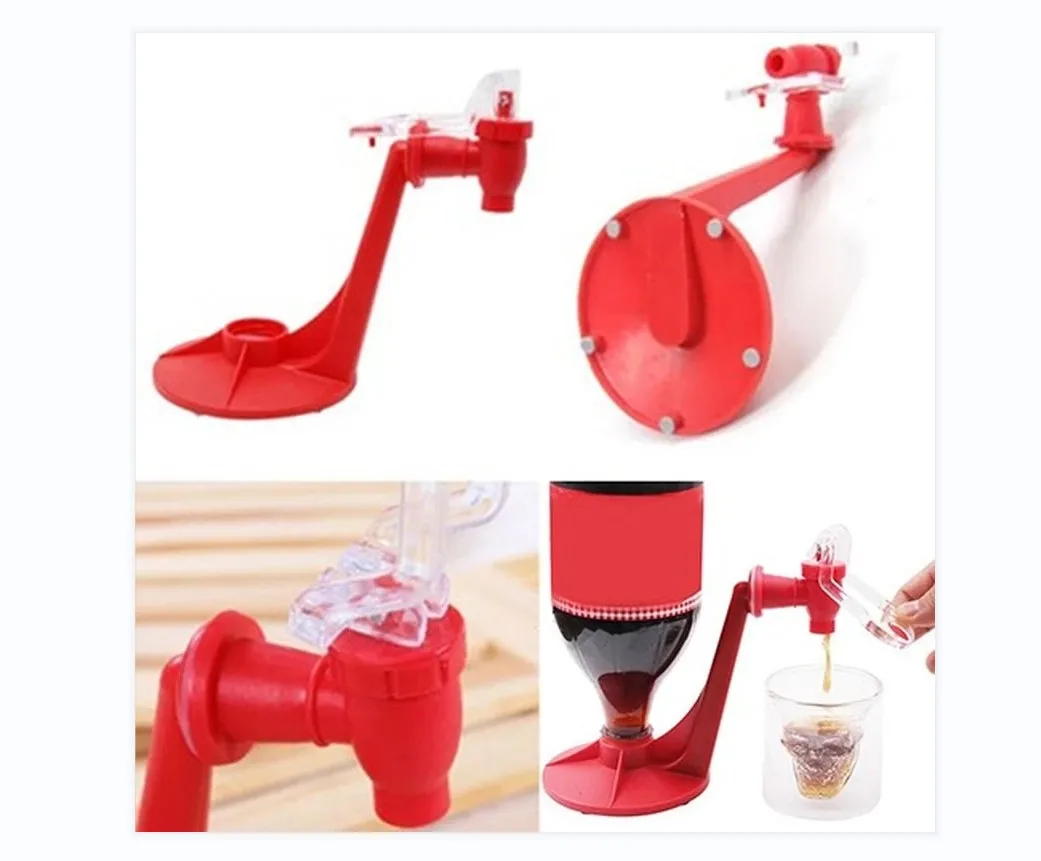 Magic Tap Saver Soda Dispenser Bottle Coke Upside Down Drinking Water Dispense Upside Down Coke Bottle Soda Water Tap