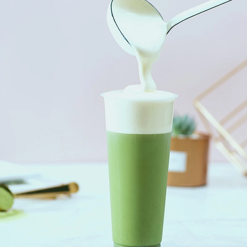 China manufacture high quality cheese cream topping cheese flavored milk cover powder for milk tea