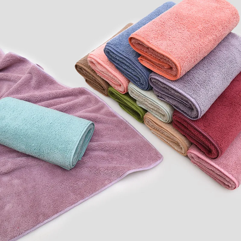 Ready to ship face towel set wholesale cheap price 100% microfiber soft lint free luxury box gift towels set