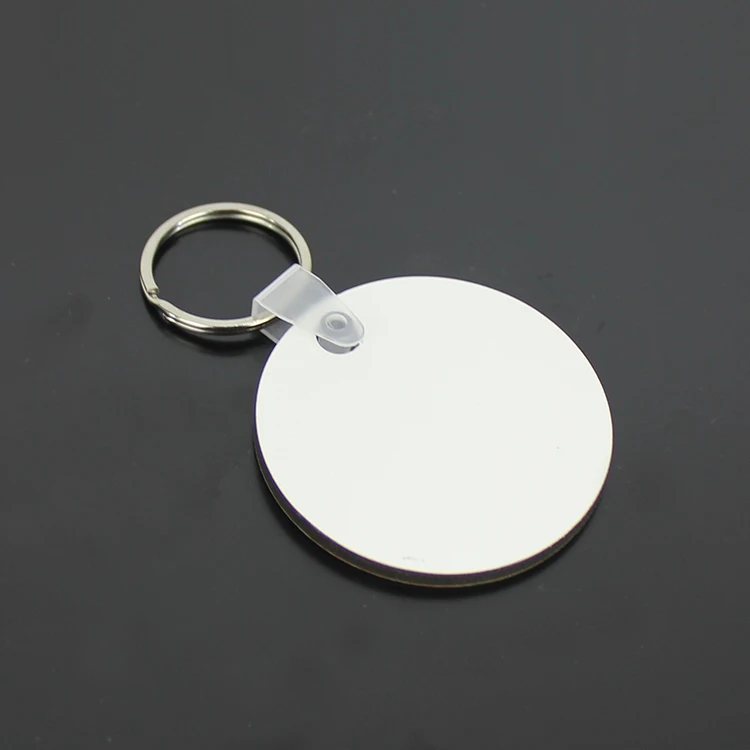 High quality Sublimation MDF Keychain Customized Blank Sublimation Wood MDF Keychain