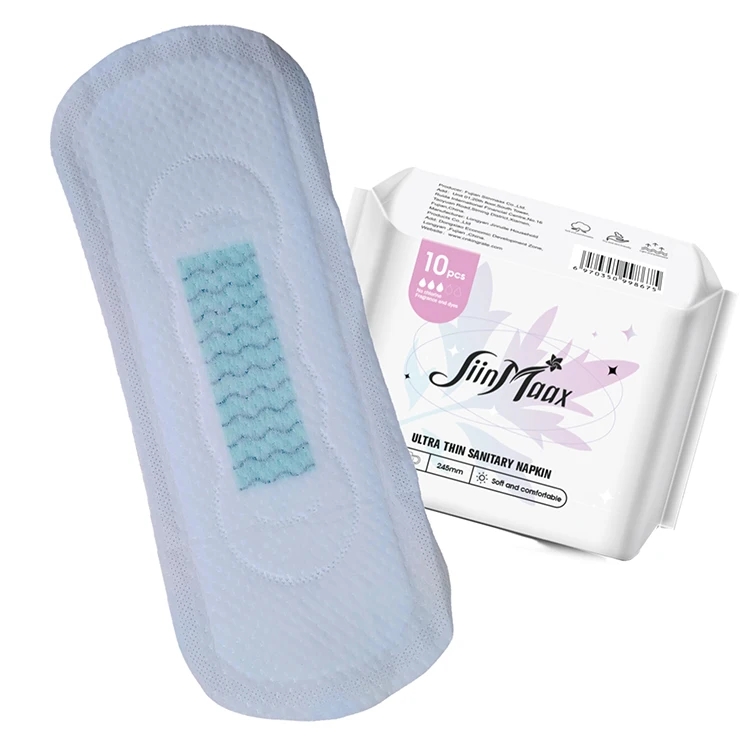 China Gold Plus Supplier Disposable Lady Sanitary Napkins With High Absorbent Soft Cotton Surface Private Label Sanitary Pad