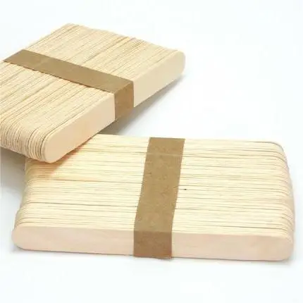 150*18*1.6 mm Wholesale Large Waxing Wooden Spatulas Disposable Applicator Wooden Stick Depilatory Waxing Wooden Spatulas