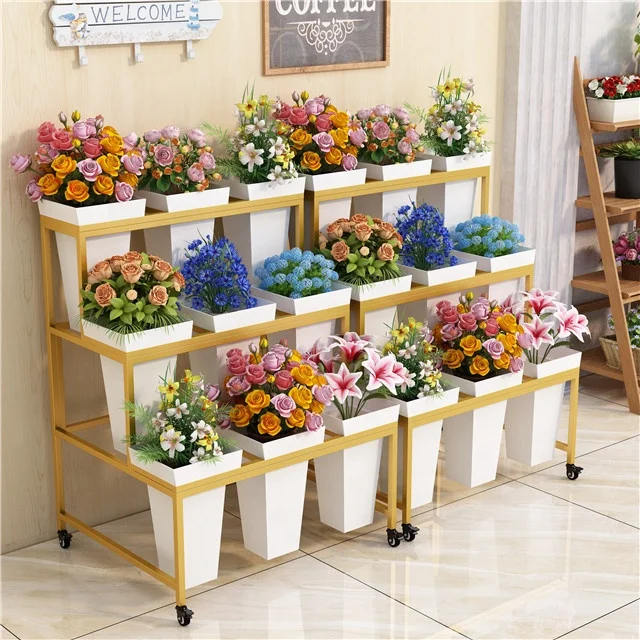OEM Movable flower bucket holder special flower bucket holder for florists