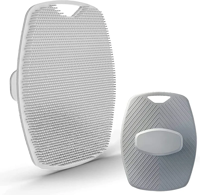 New Handheld Shower Body Face Buffer Premium Soft Bath Body Cleansing Brush Shower Scrubber Silicone Body Scrubber For Man