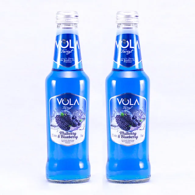 VOLA Twizt Alc.5% Mulberry & Blueberry Flavor 275 ml. Mixed Fruit Alcoholic Beverage Wholesale from Thailand