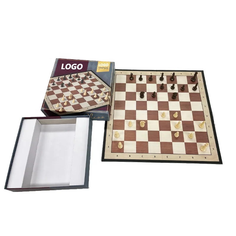 Manufacturers Custom OEM children ludo Board Game chess set  Family Games  Fun Board for educational toy interactive Kids