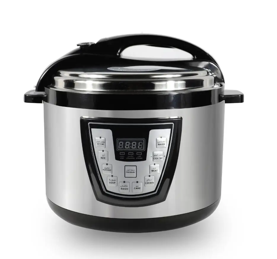 12L Non Stick Smart Digital Portable Stainless Steel Multifunction Electric Rice Pressure Cooker