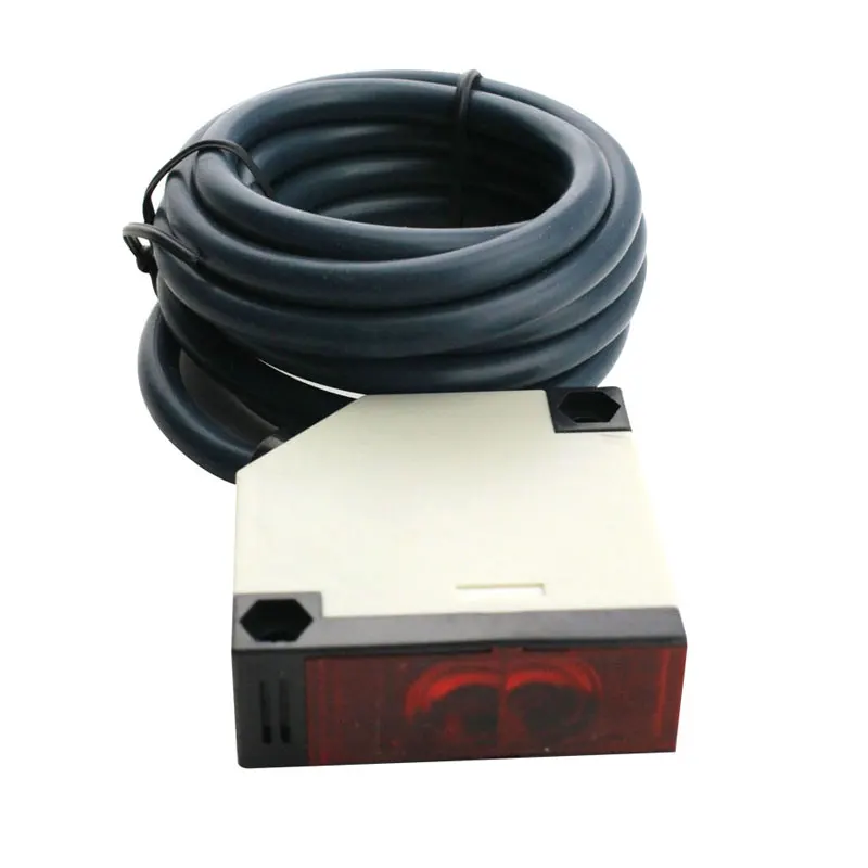 E3JK-DS30M1/2 Diffuse reflection Photoelectric Switch Sensor 30cm 50cm 70cm 1m 5-Wires  IP67 ac dc12v 24v 36v 220v 380v