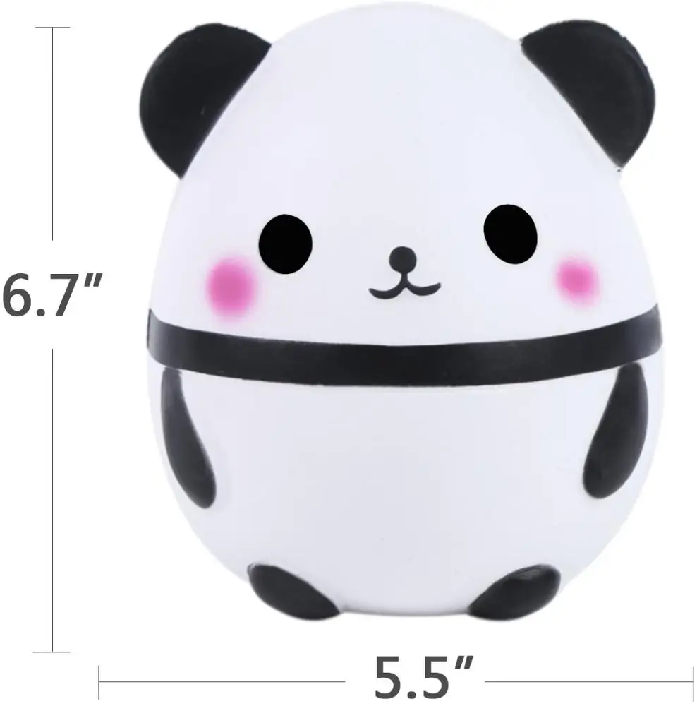  Огромная Милая панда Kawaii крем ароматизированные мягкие игрушки очень медленно восстанавливающие форму для детей