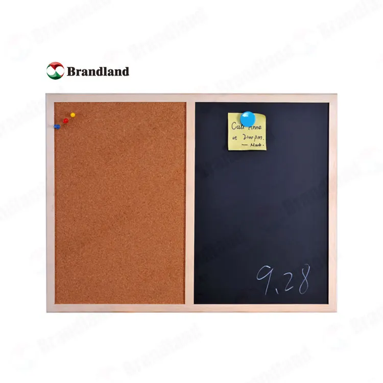 Wholesale Small Square Wooden Blackboard Cork Board For Teaching Professionals (1600466265033)