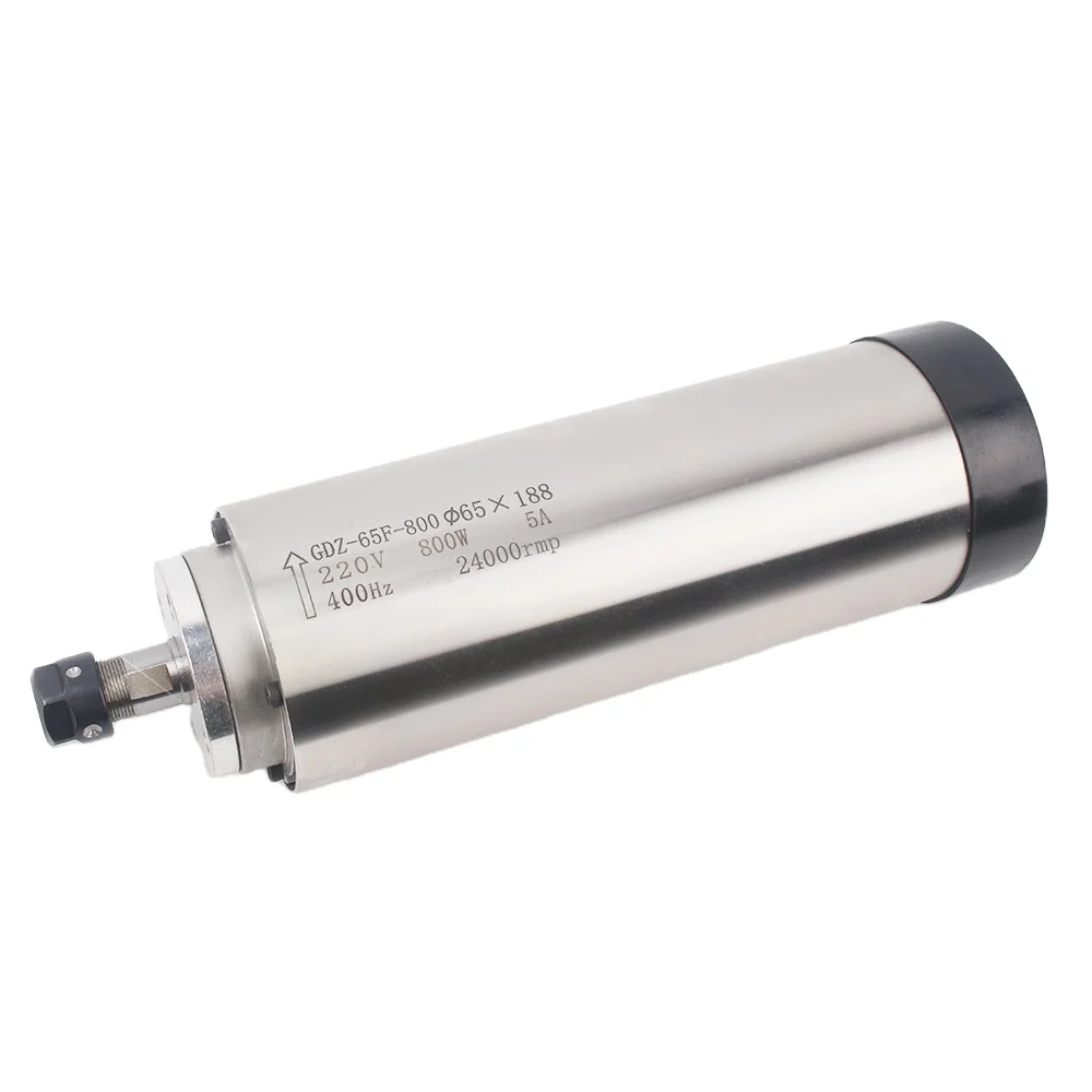 1.5KW Water Cool Spindle Motor ER11 220V AC Water Cooling For Cnc Router Milling Machine