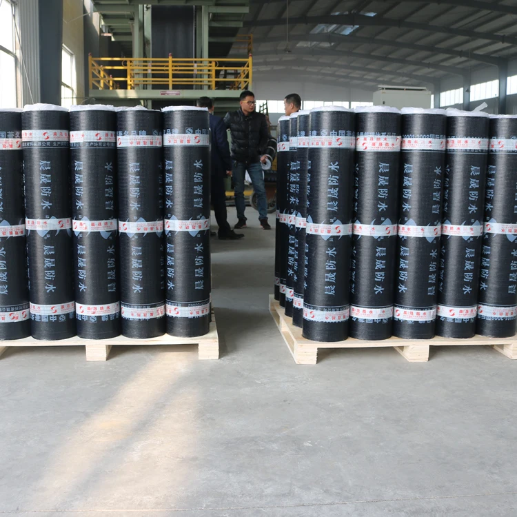 4mm PY PE film SBS/APP self adhesive waterproof bitumen membrane sheet for construction building