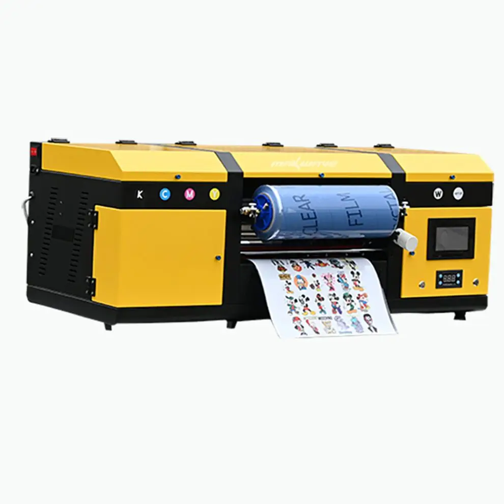 The Newest 30cm UV DTF AB Film Printing A3 2 In 1portable Mini Sticker Printer Machine For Small Stickers Business
