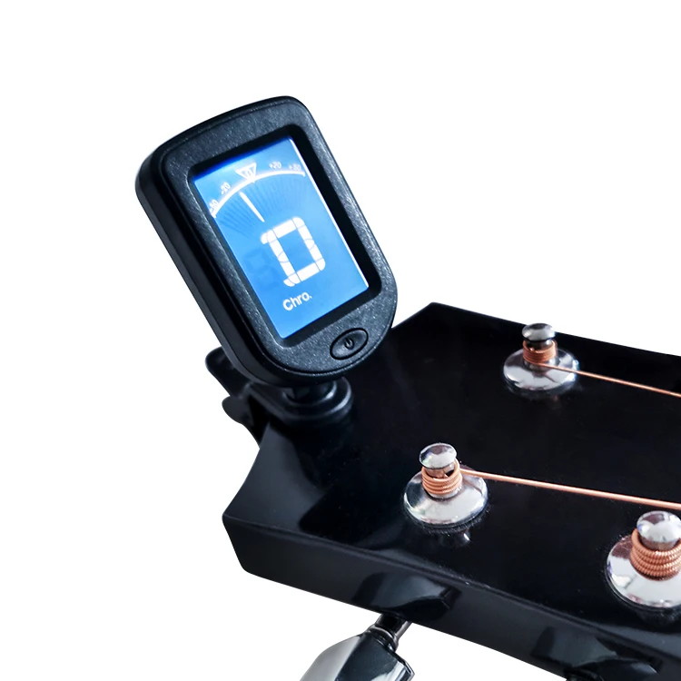 Гитарный тюнер для гитары, бас, автоматическая Настройка, зажим на гитарный тюнер