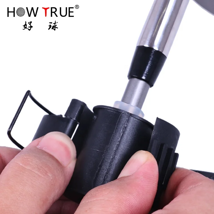 HOW TRUE Hot Selling Golf Mobile Phone Holder Clip Swing Recording Training Aids For Trolley And Car