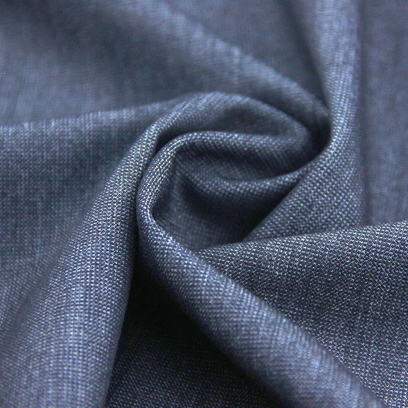 
70% Polyester Yarn Card Twill Fabric For Dust Coat Luggage Coat Pants Jacket Sofa 