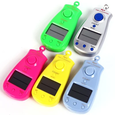 Портативный многофункциональный цифровой дисплей 5-разрядный MP4 счетчик с часы календарь