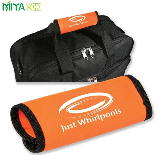 Wholesale custom neoprene luggage handle wrap high quality suitcase handle wrap