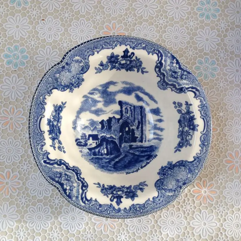Factory Custom Cheap China Wholesale Gold Reef Charger Plates