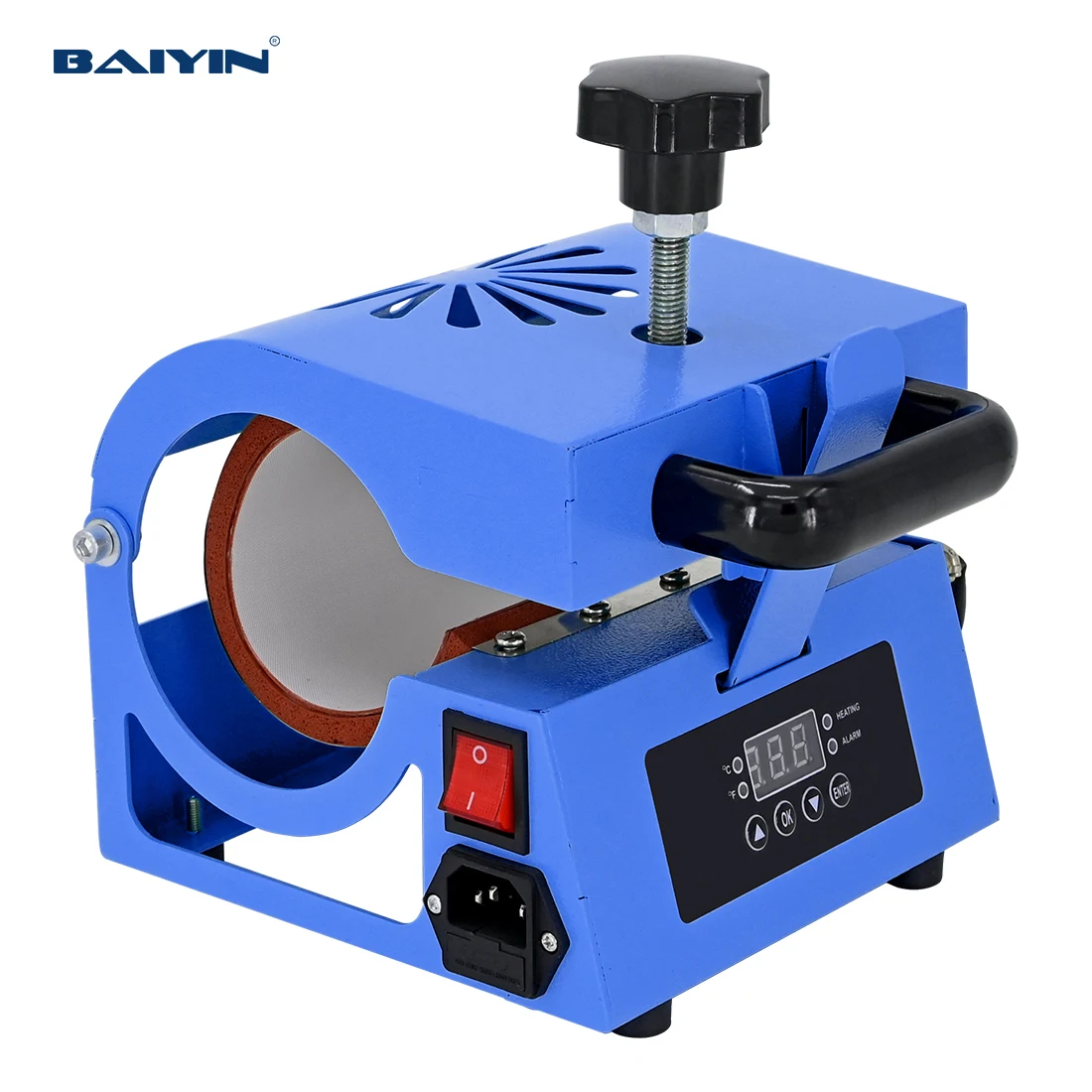 Baiyin 11oz Mini Easy Heat Press Mug Heat Press Machines for Sublimation Mug Tumbler Heat Transfer Printing Sublimation Machine