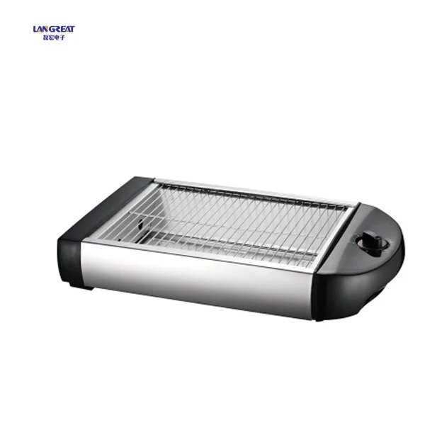 4 slice flat toaster, 600w flat toaster,electric flat toaster