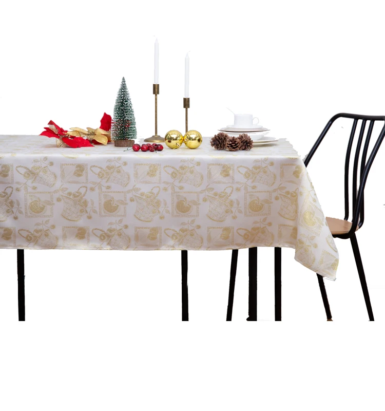 Прямоугольная белая Банкетная скатерть из полиэстера 90x132 дюймов скатерти для свадебной вечеринки домашний