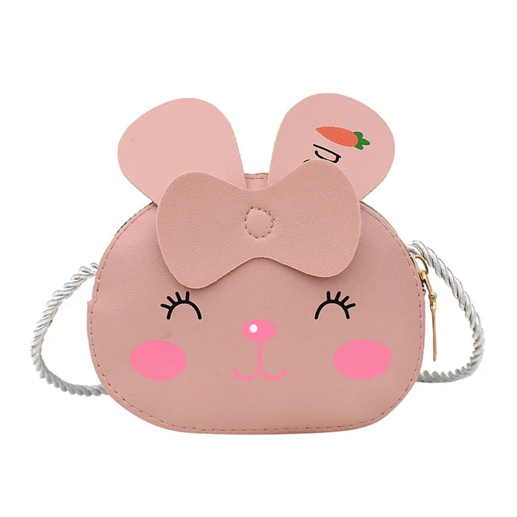 Little Girls Coin Purse Wallet Cute Cartoon Crossbody Bags Mini Round Wallet Small Pvc Shoulder Handbag For Kids Toddlers