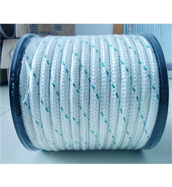Boat accessories Taian supplier Polyester PP material white marine boat hawser rope for sale