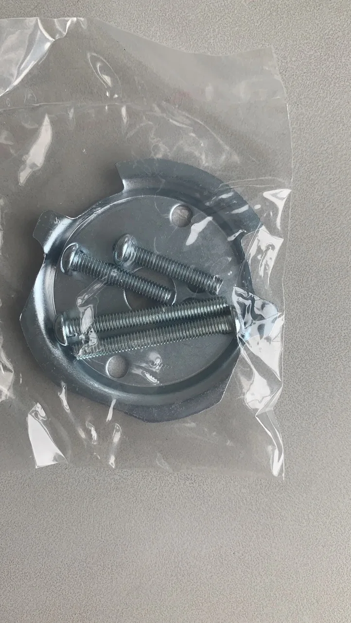 Znic Alloy 77mm Rosette Diameter Trim Lever for Exit Device Door Handle with Lock Cylinder