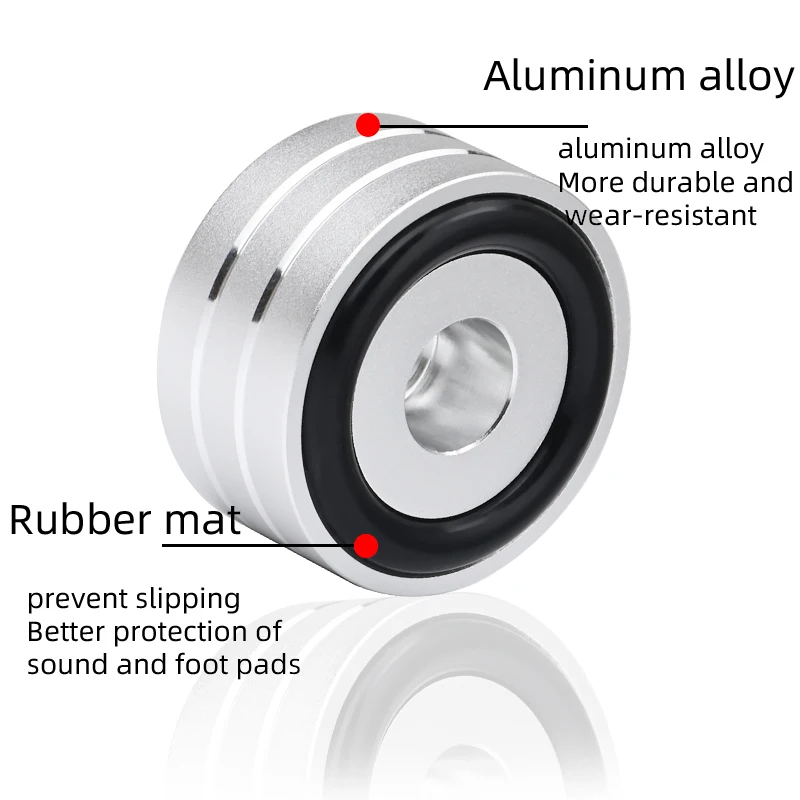 Speaker Spike New Arrival Audio Hifi CD Amplifier Aluminium Alloy Isolation Feet Audiophile audio feet