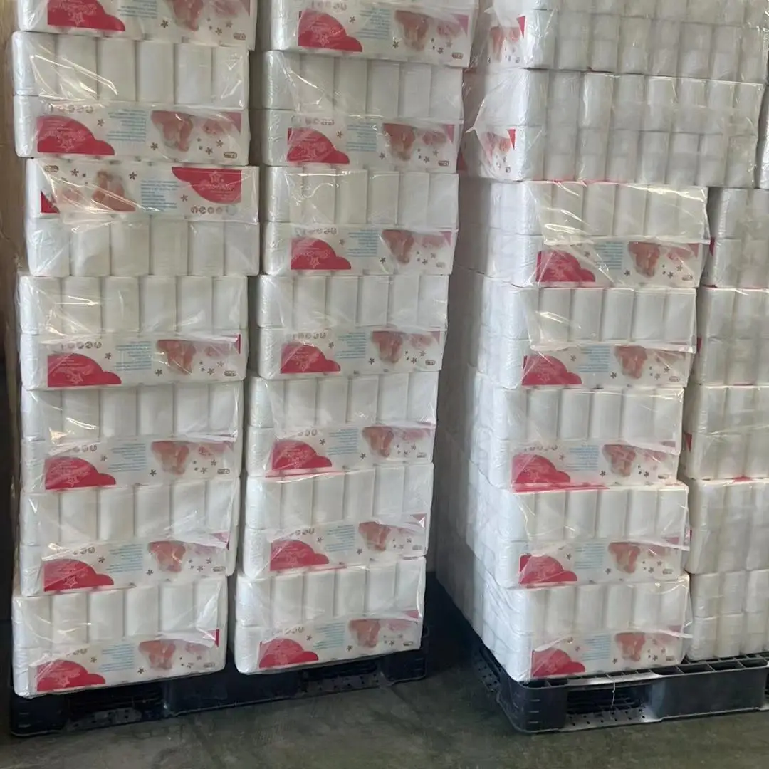 Factory Direct Sale Ultra Soft 100% Virgin Wood Pulp Custom 2 Ply 3 Ply Skin Friendly Toilet Paper