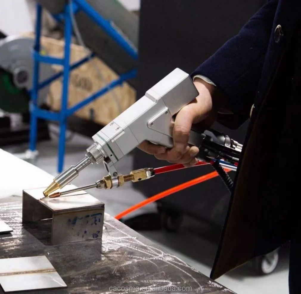 Волоконный лазер металлические сварочного аппарата (COS1000-WOF) 1KW 1500 W средней мощности с 2500 Пиковая