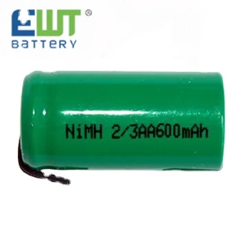 Ni-Mh AA600mAh 1.2V rechargeable battery cell /nimh aa 600mah 1.2v battery