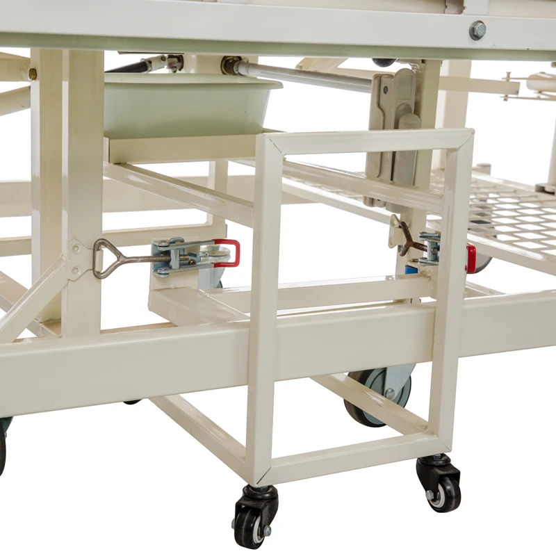 Super Much Hot Sales wheelchairs Medical Bed Multi-function Manual Hospital Bed For Paralyzed Patients