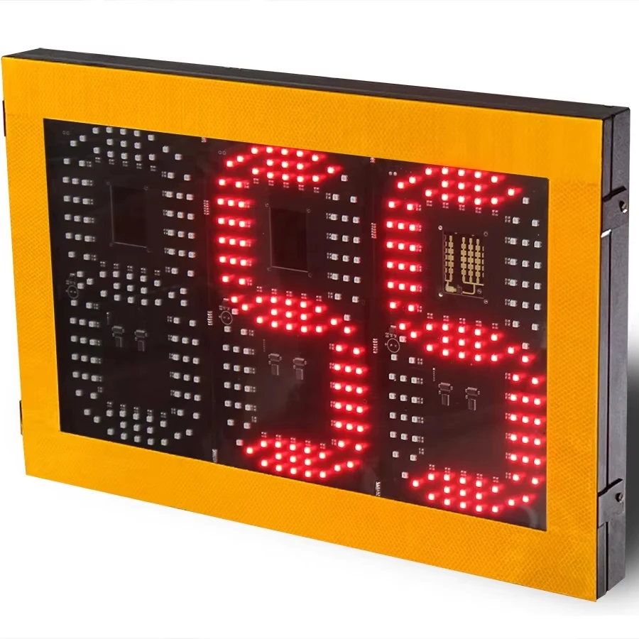 Built-In Radar Detection Speed Three Digit Two Color Display Screen