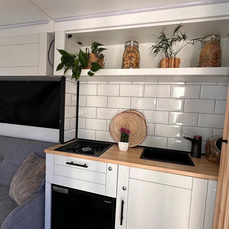 Motohome Camper Mini Acondicionado Portatil Motorhome Camper van Clase C 4X4 Motorhome Caravan Rv