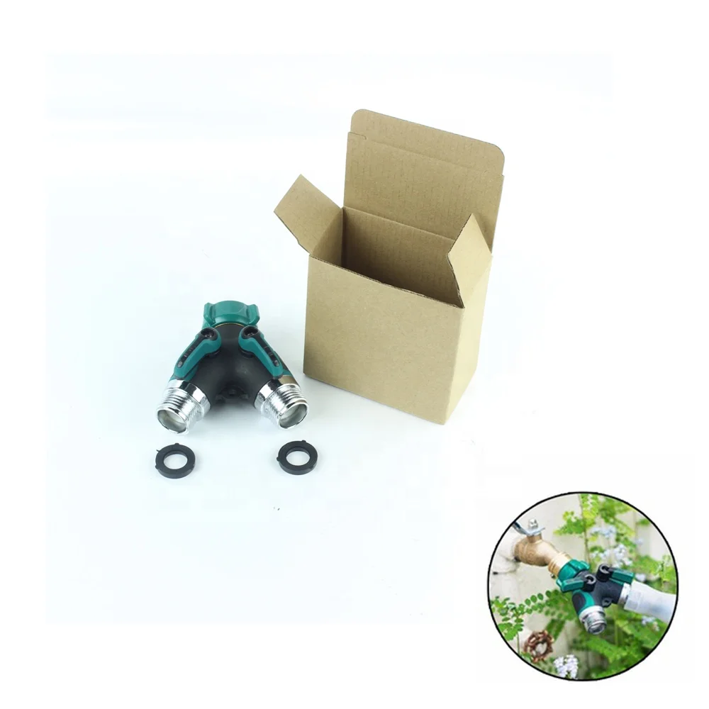 three way double outlet triangle  triangular water separator valve