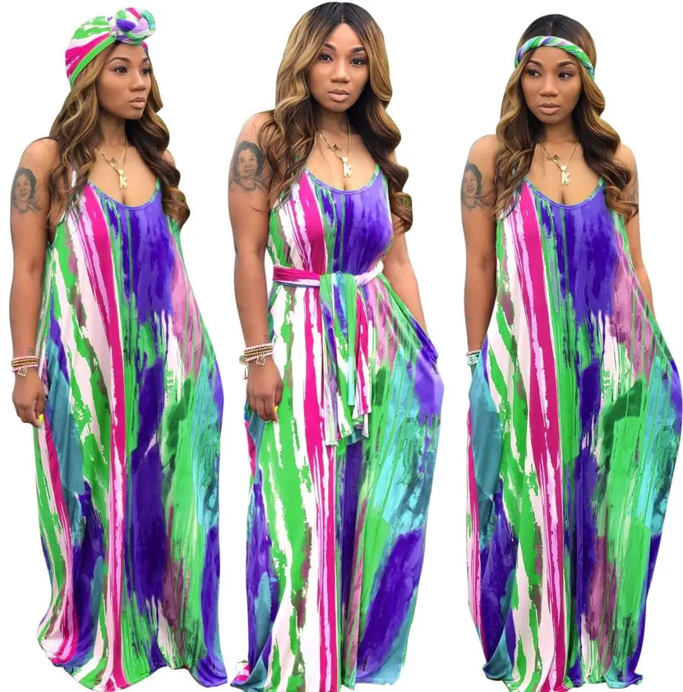 
SMR9365 New fashion ladies sexy Condole belt Dew shoulder bohemia maxi dress women halter dresses 